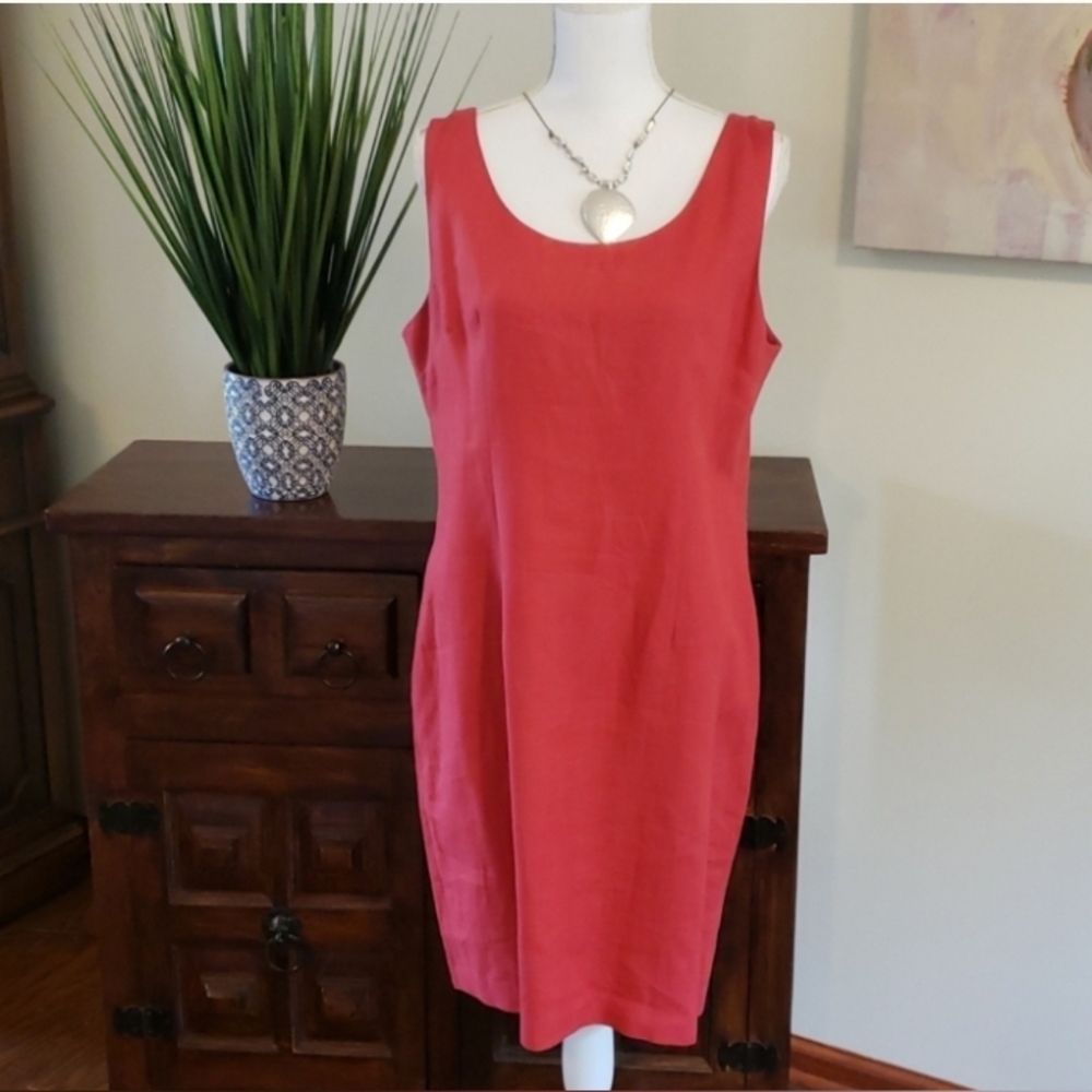 *NWT* DONNA MORGAN SIZE 16 CORAL MID LENGTH DRESS